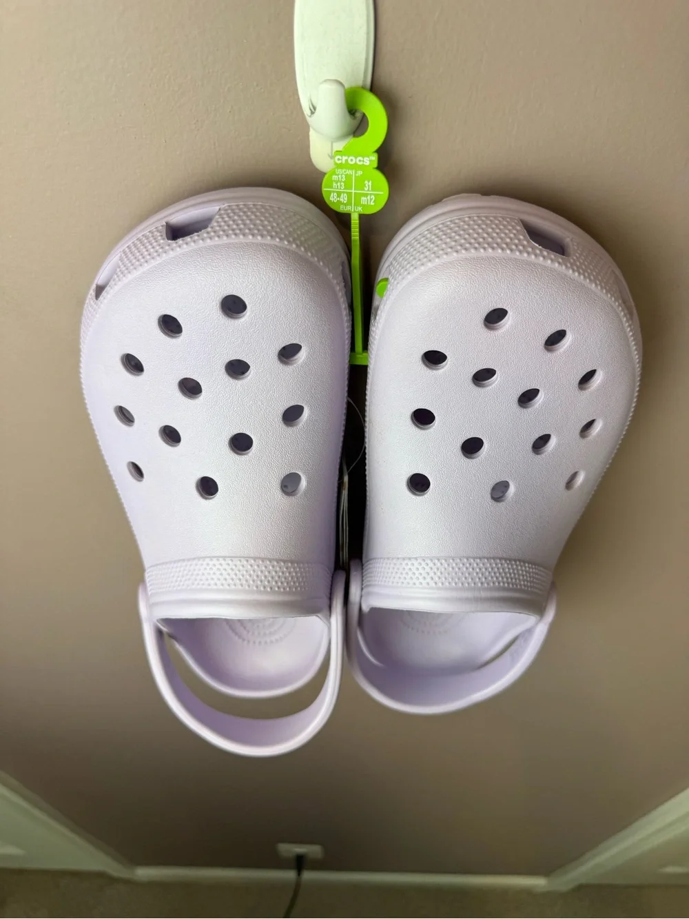 Crocs Classic Men’s Purple Clogs 13